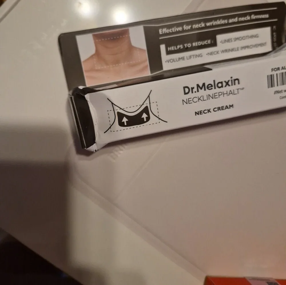 0NecklineCream - White | Neck Cream for Neck Firmness Dr Melaxin